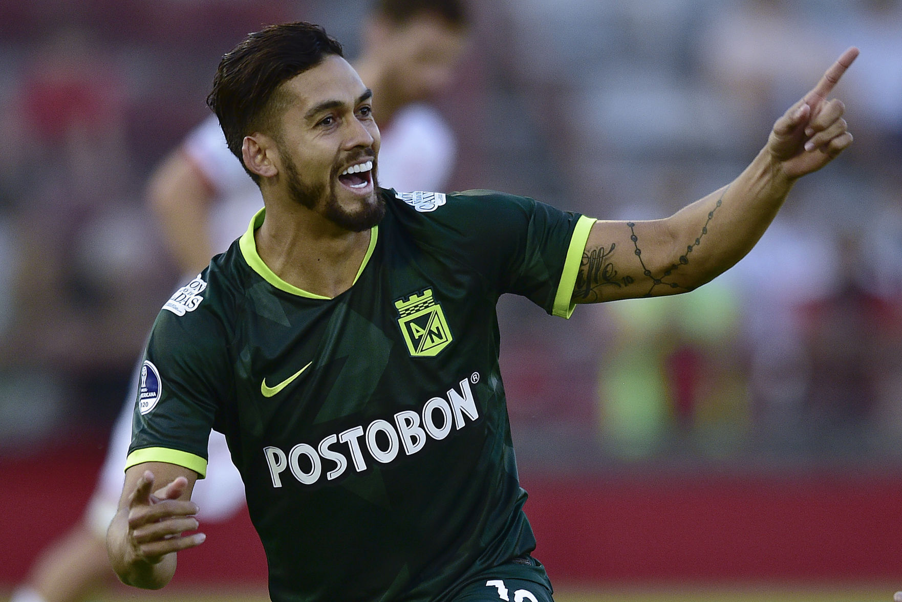 APTOPIX Argentina Colombia Soccer Copa Sudamericana